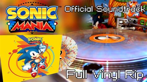 Exclusive Sonic Mania Vinyl Album Announced Happy Bir