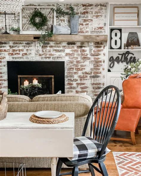 22 Limewash Brick Fireplace Ideas For Added Natural Texture