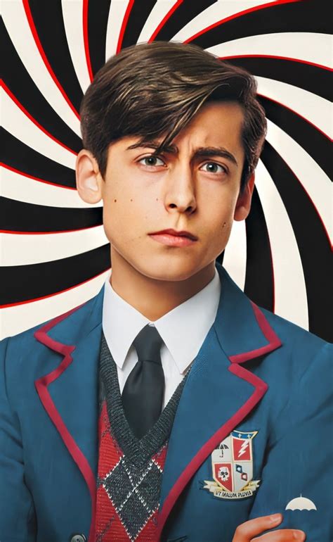 Aidan Gallagher Wallpaper Collage The Umbrella Academy Clary Fray