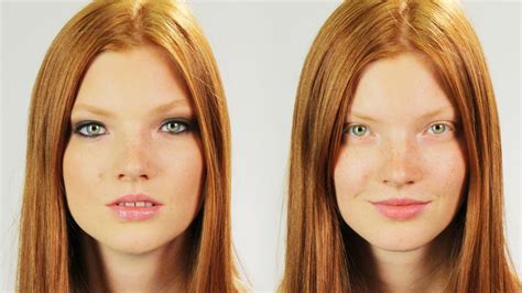 Models Without Makeup - YouTube