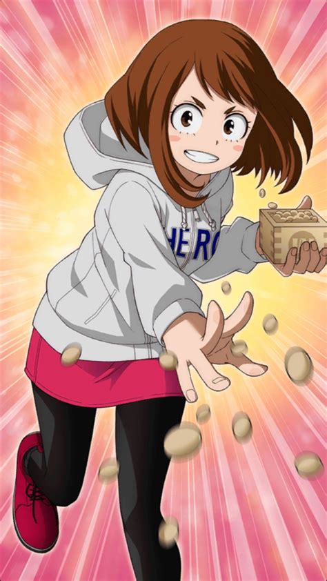 Ochaco Uraraka Icon Wallpapers Wallpaper Cave