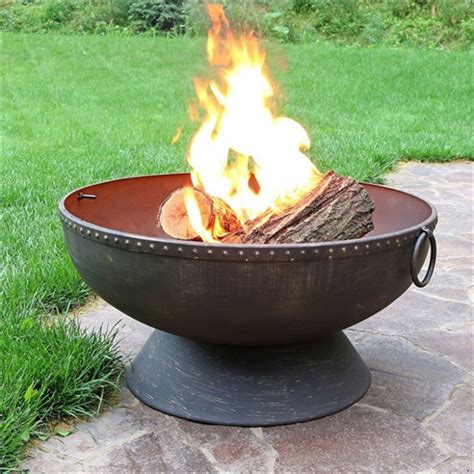 How big is a outdoor steel fire pit? Cast Iron Fire Pit Cover : Rickyhil Outdoor Ideas - Easy ...