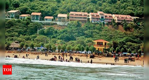 Visakhapatnams Famous Rushikonda Beach Features In Beams List Visakhapatnam News Times Of India