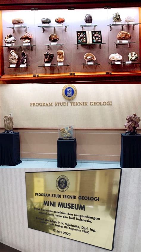 Program Studi Teknik Geologi Fakultas Ilmu Dan Teknologi Kebumian Peresmian Museum Mini Prodi
