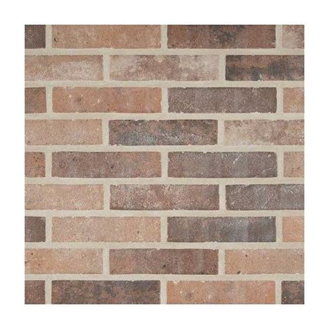 Capella Red Brick Matte Sample Traditional Wall And Floor Tile