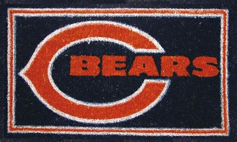 Nfl Football Chicago Bears Coir Coco Welcome Mat Doormat