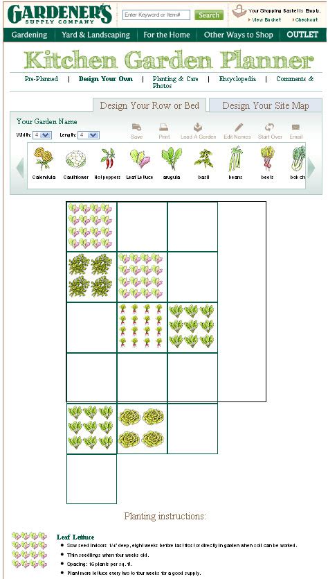 As the winter months go by, your vegetable garden designs and plans should be ready and the necessary seeds listed and ordered long before planting season. Domestinista: Vegetable Garden Planner review