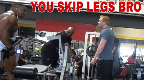 Do You Skip Leg Day Youtube
