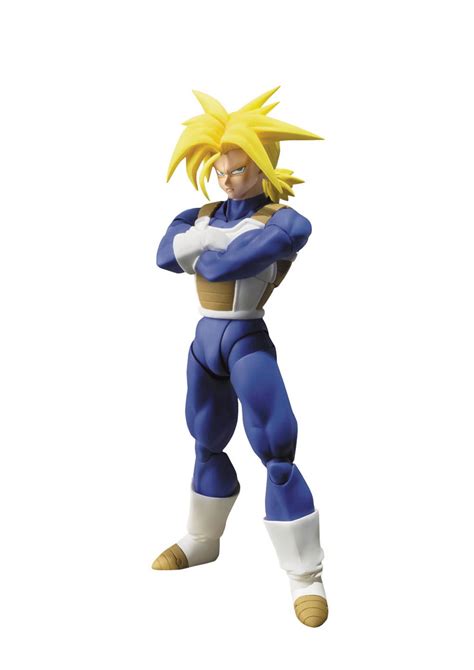 Dragon ball z aired in japan on fuji tv from april 1989 to january 1996, before getting dubbed in territories including the united states, canada, australia, europe, asia, india, and latin america. Super Saiyan Trunks - Dragonball Z Action Figure S.H ...