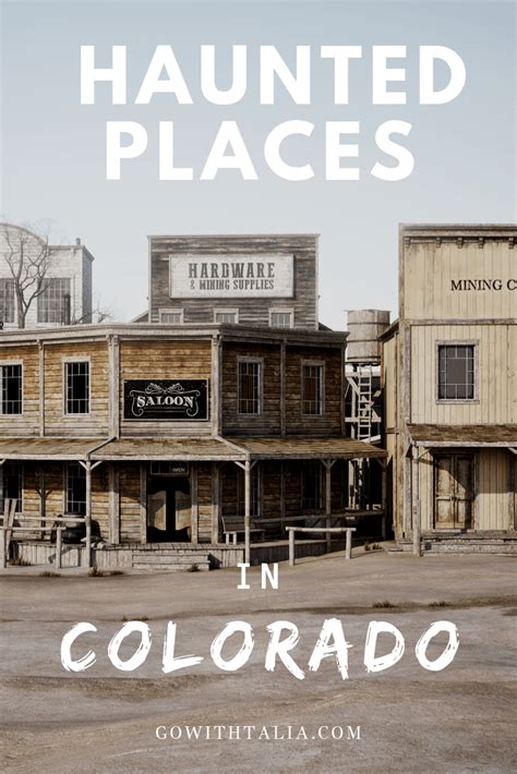 Maybe you would like to learn more about one of these? Haunted Places in Colorado in 2020 | Haunted places ...