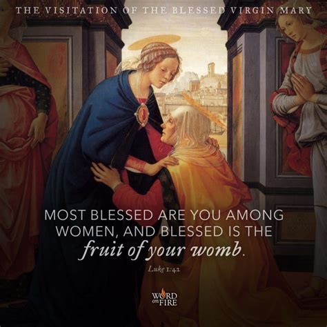 Visitation Of The Blessed Virgin Mary Blessed Mother Mary Blessed