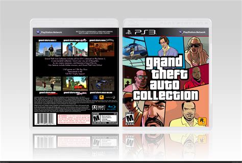 Grand Theft Auto Collection Playstation 3 Box Art Cover By Mattstar