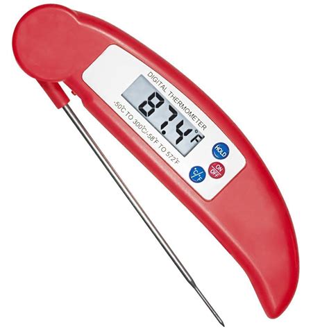 Kitchen Food Thermometer Meat Barbecue Food Baking Probe Folding