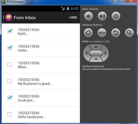 Showing How To Lock Confidential Text Messages From Normal Phone Inbox