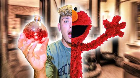 I Turned Into Evil Elmo Dont Drink This Youtube
