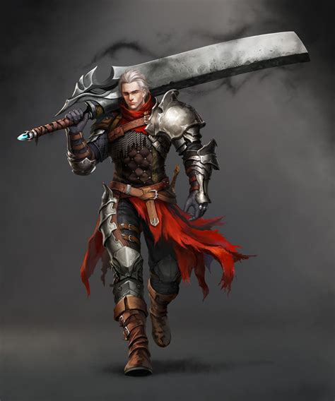 Artstation Warrior Harang Warrior Fantasy Warrior Concept Art