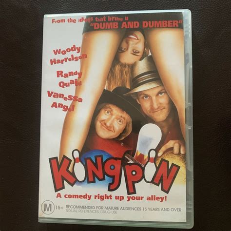 Kingpin Dvd 1996 Woody Harrelson Randy Quaid Bill Murray Region Retro Unit