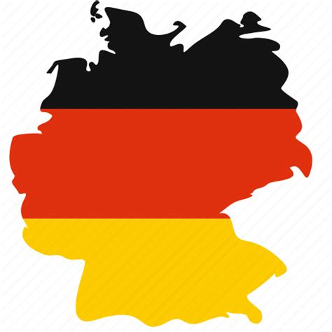 German Flag Map Germany Map Png Free Transparent Png Clipart Images D9d