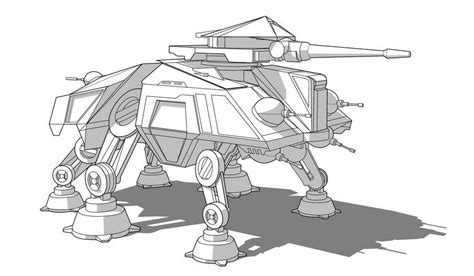 It was made by pyramid posters and is probably from the 1990s or 2000s. Star Wars Vehicle - AT-TE by Obhan | Star wars vehicles, Superhero coloring pages, Batman ...