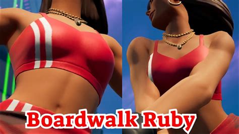 Hot 💖 Boardwalk 🌊 Ruby Skin Showcased In Replay Mode Cosmic Summer