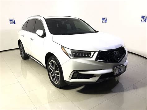 Pre Owned 2018 Acura Mdx Wadvance Pkg Sport Utility In Guam 23p010