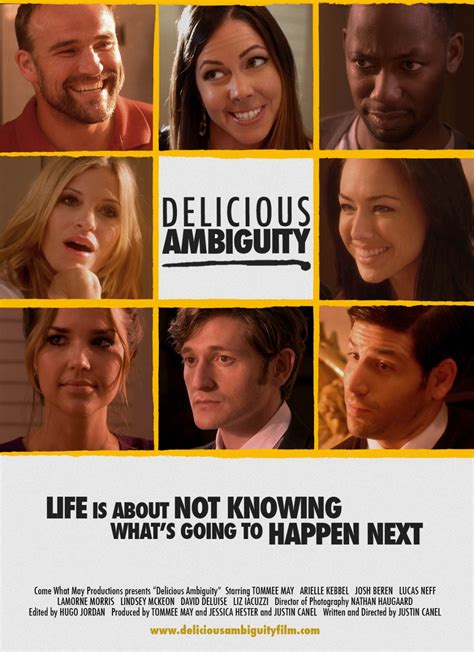 Delicious Ambiguity Extra Large Movie Poster Image Internet Movie