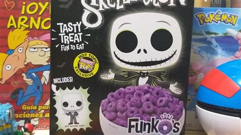 Cereal Funko Pop Jack Skellington Nightmare Before Christmas Mexico