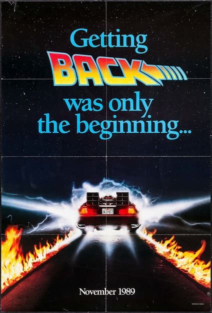 Back To The Future Part Ii One Sheet Movie Posters Limited Runs