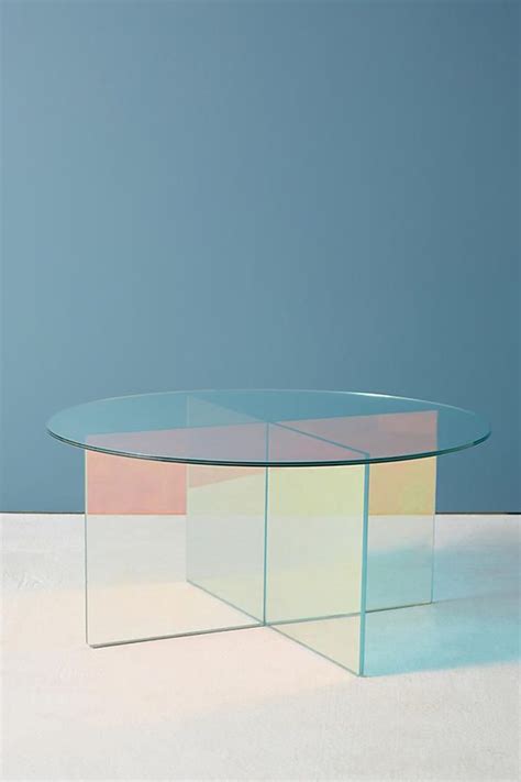 Slide View 2 Iridescence Coffee Table Acrylic Furniture Home Decor