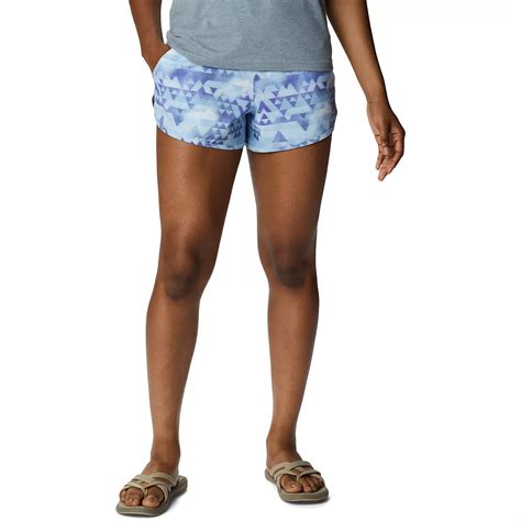 Columbia Sportswear Womens Bogata Bay Stretch Printed Shorts Academy