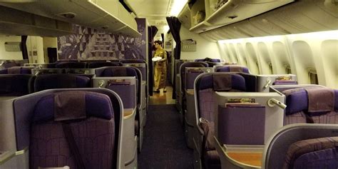 Review Thai Airways Business Class Boeing