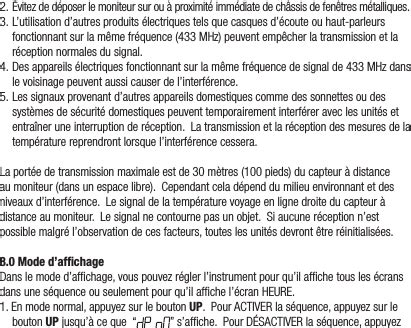 Thermor BC Weather Cube User Manual