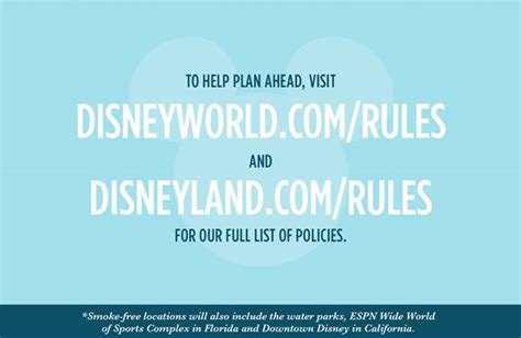 Know Before You Go New Rules For Walt Disney World And Disneyland