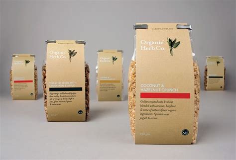 Organic Packaging I Like That Its Simple You Can See The Product
