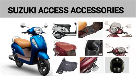 Suzuki Access Accessories Youtube