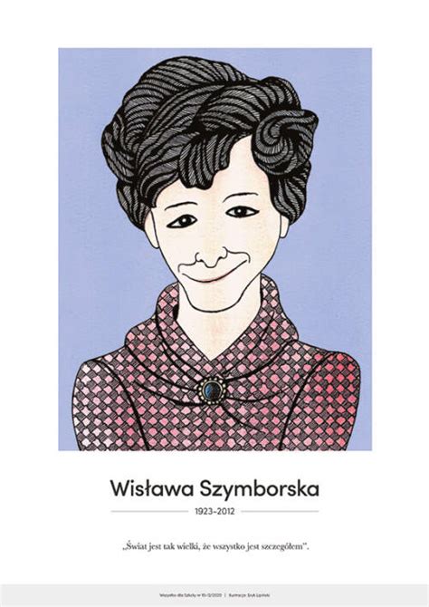 Wisława Szymborska Karykatura