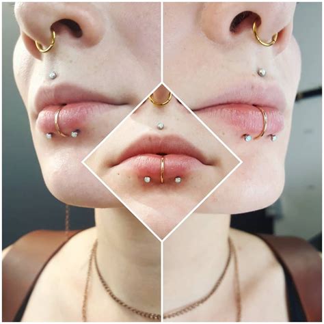 Likes Comments Amanda Piercerlady On Instagram Fresh Paired Lower Lip Piercings