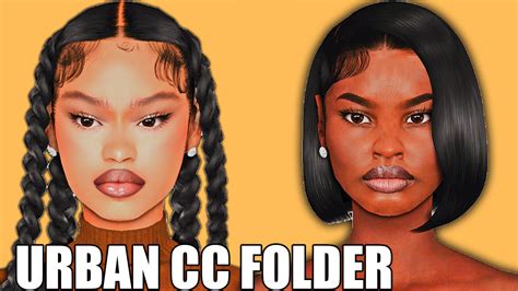 Urban Black Girl Cc Folder By Cutiepoegirl From Patreon Kemono