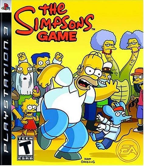The Simpsons Game PS3 Seminovo Espiaogames Com Br