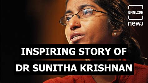Inspiring Story Of Dr Sunitha Krishnan An Activist English Newj Youtube