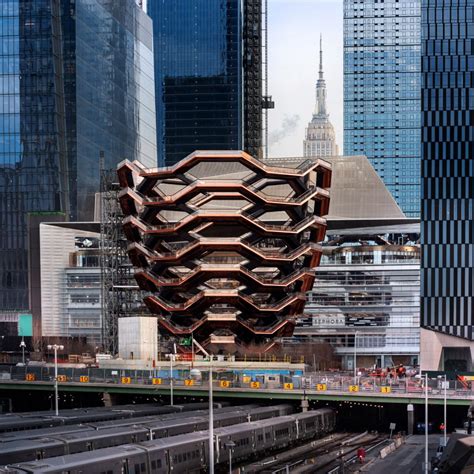 Heatherwicks Vessel At Hudson Yards Opens To The Public