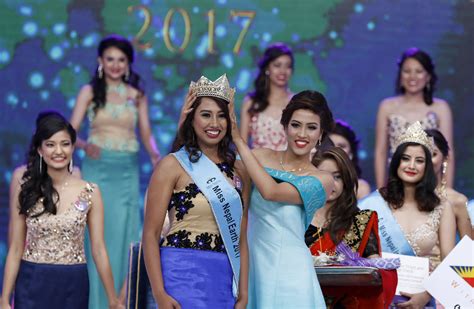 Photo Feature Nikita Chandak Crowned Miss Nepal 2017 National The