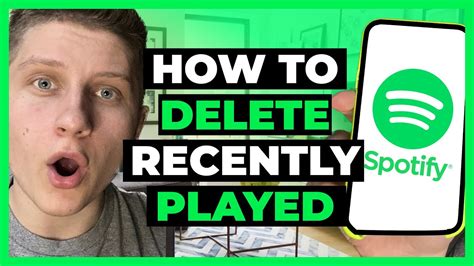 How To Delete Recently Played On Spotify Full Guide Youtube