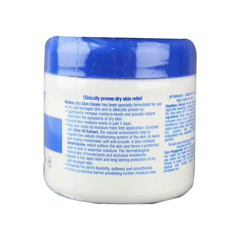 It is helping to increase skin moisture ranges and lock in moisture from the primary software, doubling moisture ranges in just four days. Rosken Skin Repair For Dry Skin Cream 2x250ml - Shopifull