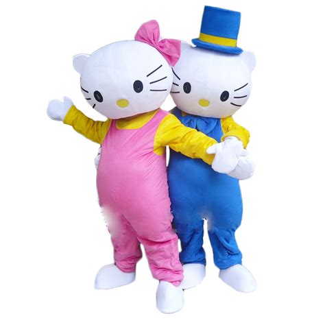Adult Size Hello Kitty Mascot Costume
