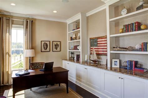 Find ideas and inspiration for your home office lighting. Basement Office Ideas| Basement Masters