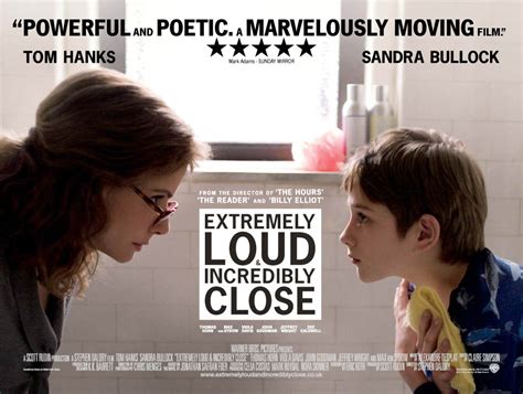 Extremely loud & incredibly close has a story worth telling, but it deserves better than the treacly and pretentious treatment director stephen daldry gives it. Extremely Loud and Incredibly Close UK Poster - Sandra ...