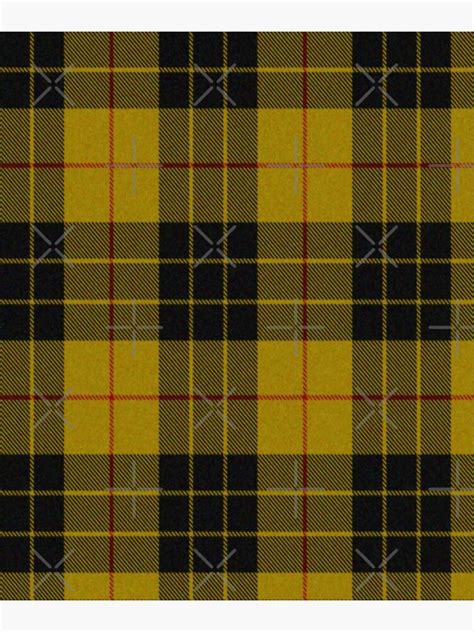 Clan Macleod Tartan Scottish Surname Plaid Check Flannel Scotland Isle