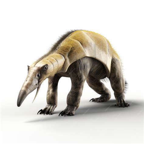Premium Photo | Realistic 3d Render Of Neolithic African Tapir On White