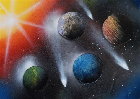 Imagination Painting: Spray Painting